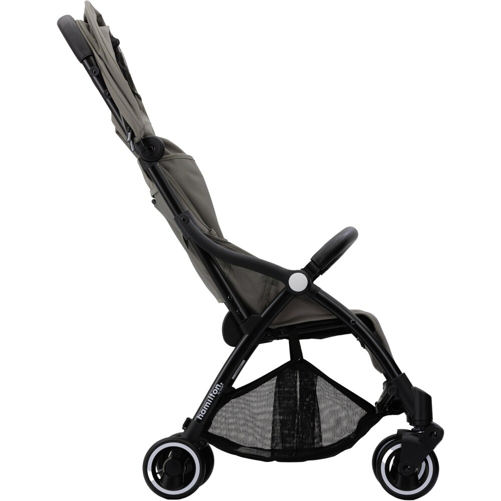 Carucior sport HAMILTON X1 Plus HAM242199, 5 puncte, 0 luni+, gri-negru