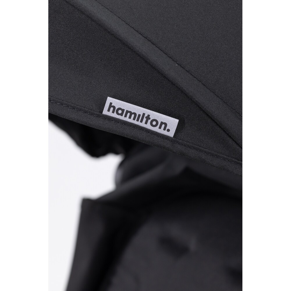 Carucior sport HAMILTON X1 Plus HAM242199, 5 puncte, 0 luni+, gri-negru