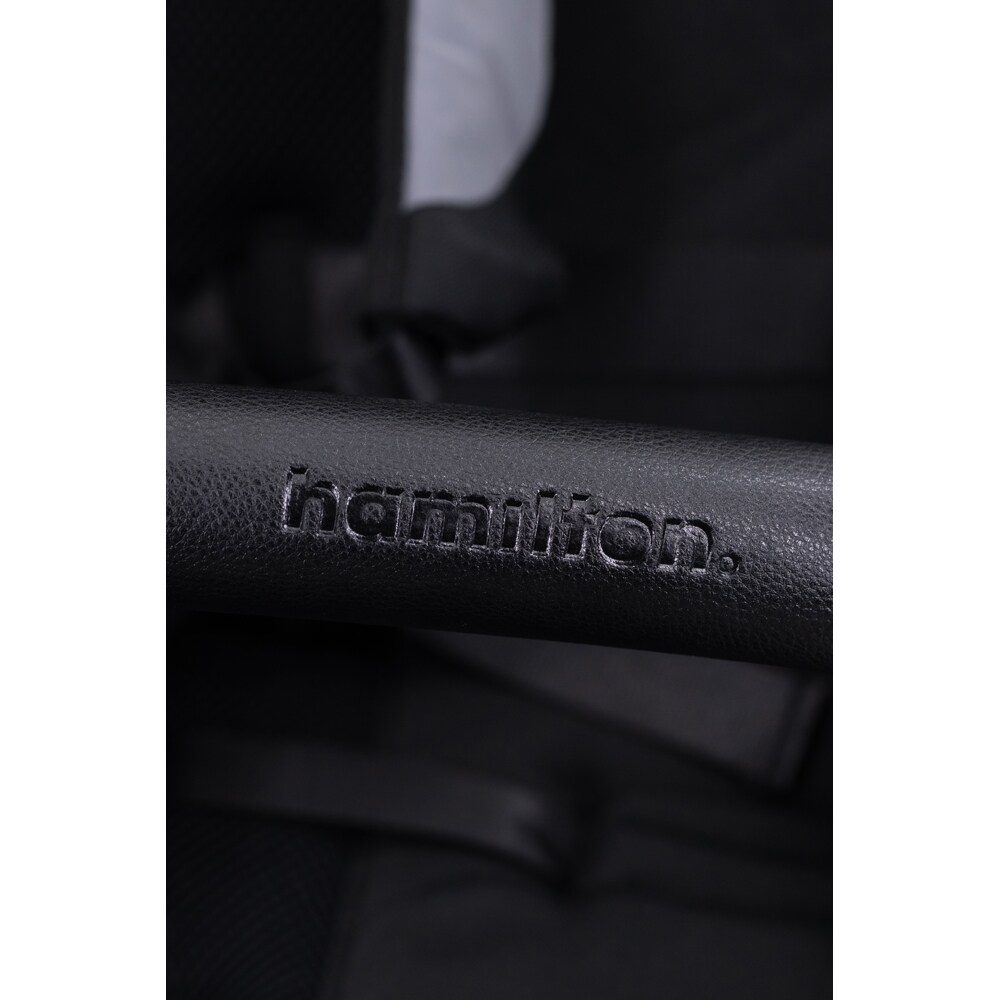 Carucior sport HAMILTON X1 Plus HAM242199, 5 puncte, 0 luni+, gri-negru