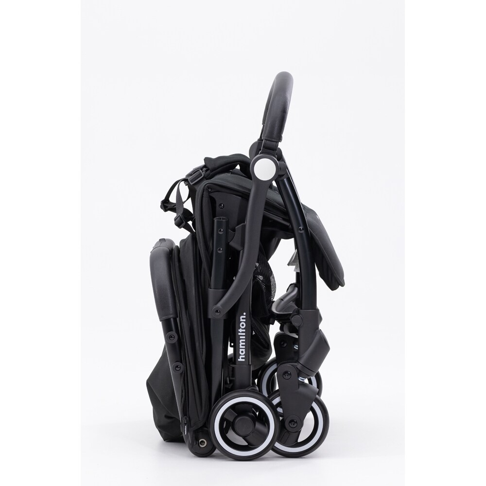 Carucior sport HAMILTON X1 Plus HAM242199, 5 puncte, 0 luni+, gri-negru