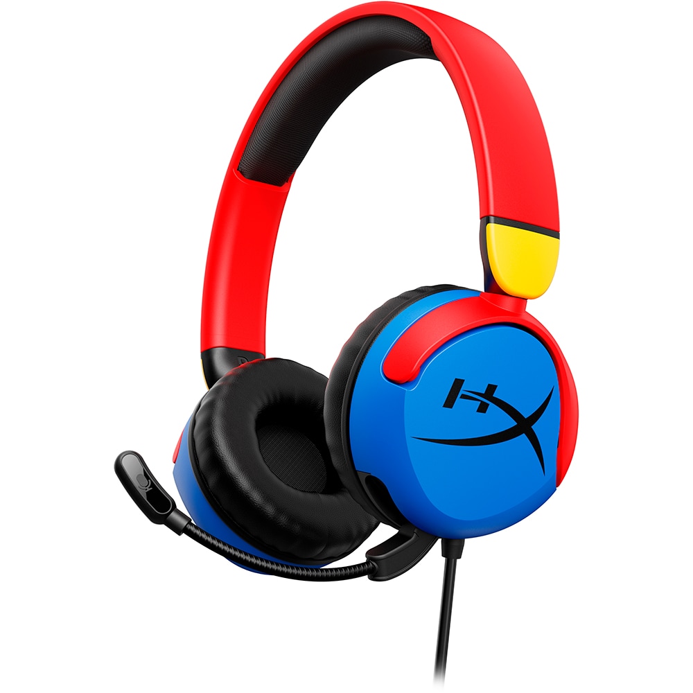 Casti Gaming HyperX Cloud Mini, multiplatforma, 3.5 mm, albastru