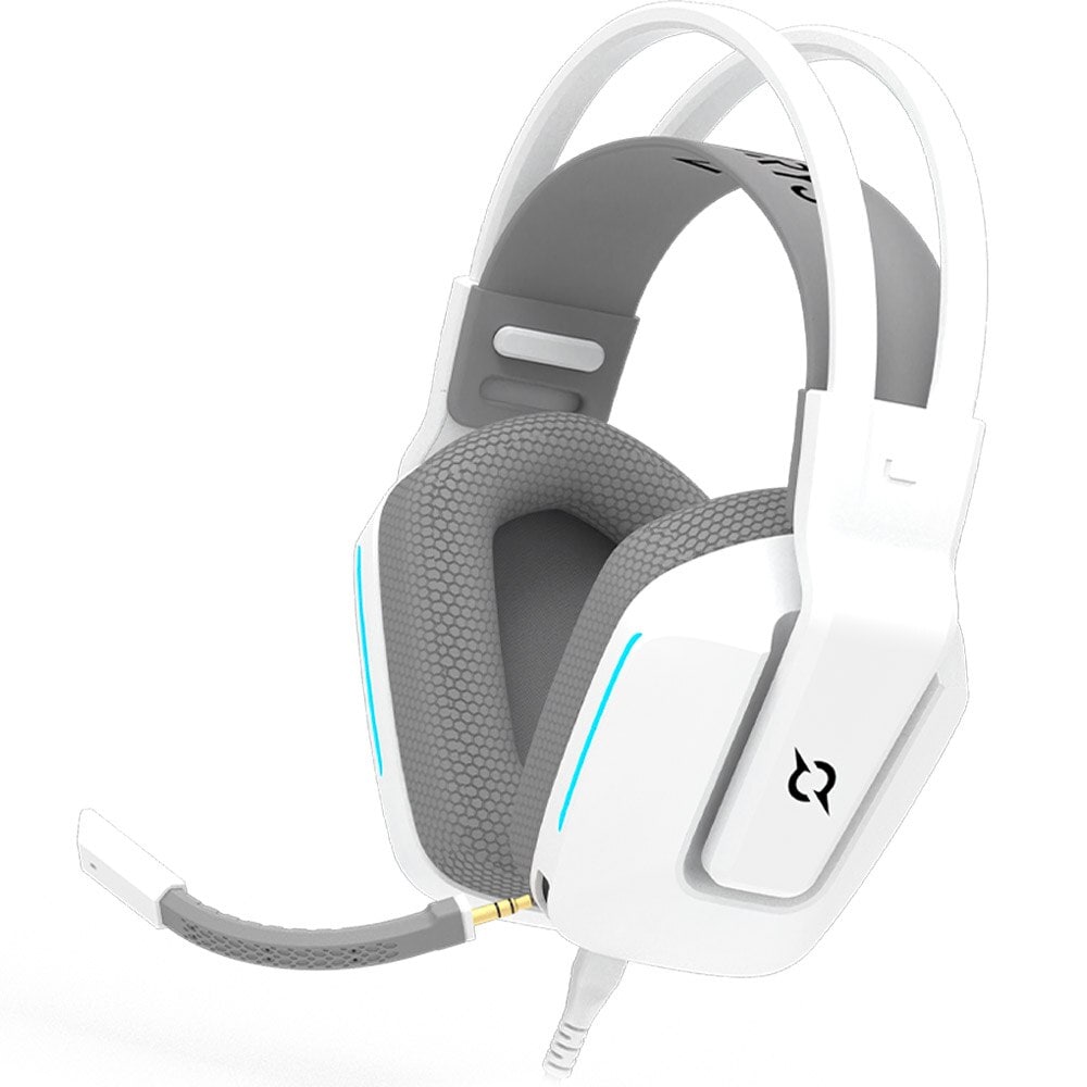 Casti Gaming AQIRYS Alya, 7.1 surround, USB, 3.5mm, multiplatforma, alb