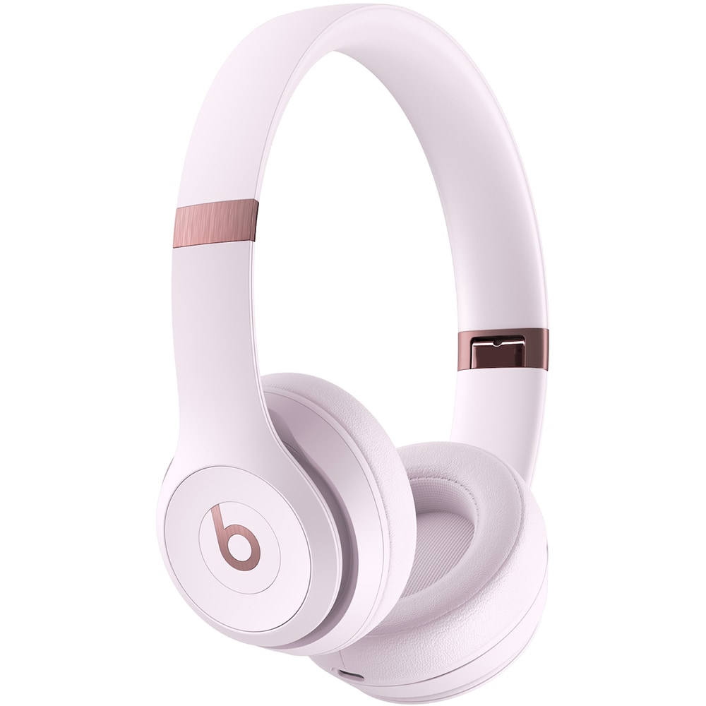 Casti BEATS Solo 4, Bluetooth, On-ear, Microfon, Noise Cancelling, Cloud Pink