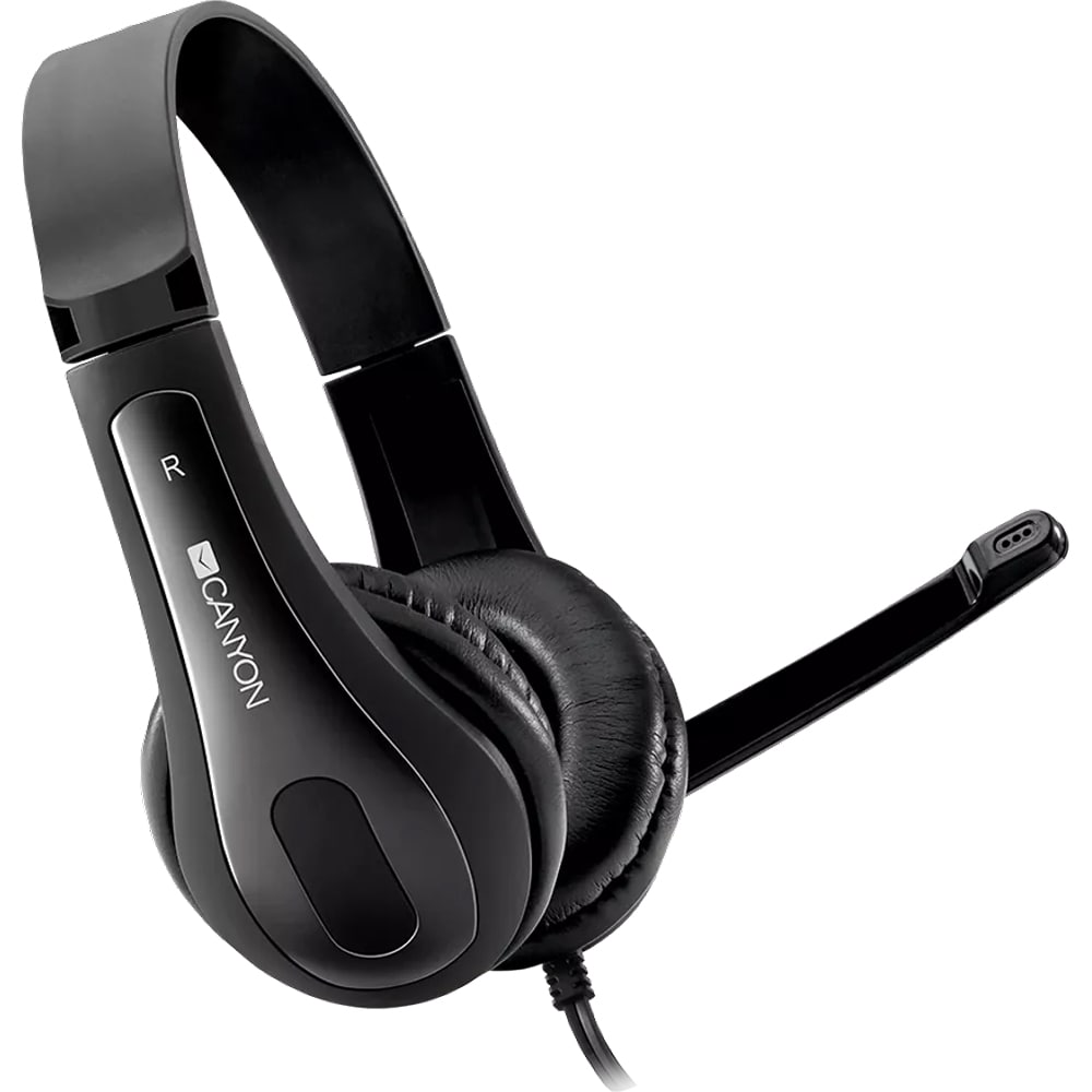 Casti PC CANYON HSC-1, 3.5mm, negru