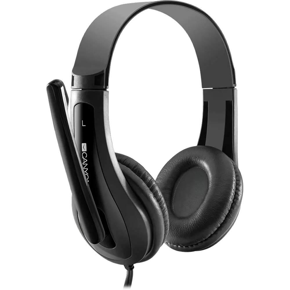 Casti PC CANYON HSC-1, 3.5mm, negru