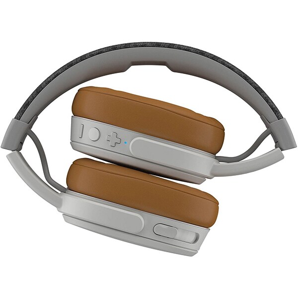 Casti SKULLCANDY Crusher S6CRW-K590, Bluetooth, On-Ear, Microfon, gri