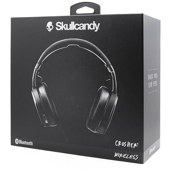 Casti SKULLCANDY Crusher S6CRW-K590, Bluetooth, On-Ear, Microfon, gri