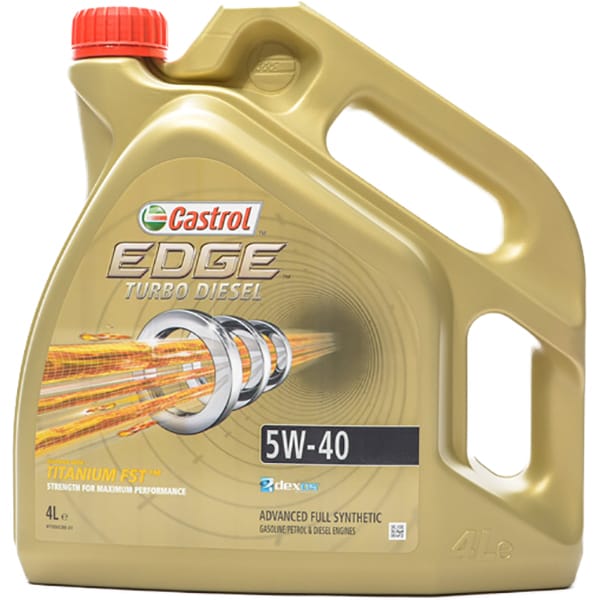 Ulei Motor CASTROL EDGE TURBO DIESEL, 5W-40, 4L