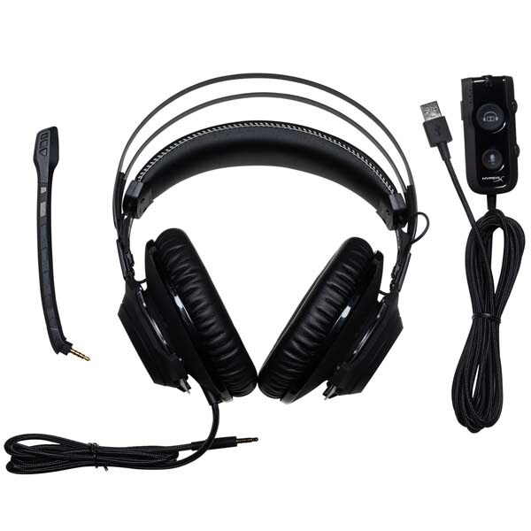 Casti Gaming HyperX Cloud Revolver S, 7.1 surround, multiplatforma, USB, 3.5mm, negru
