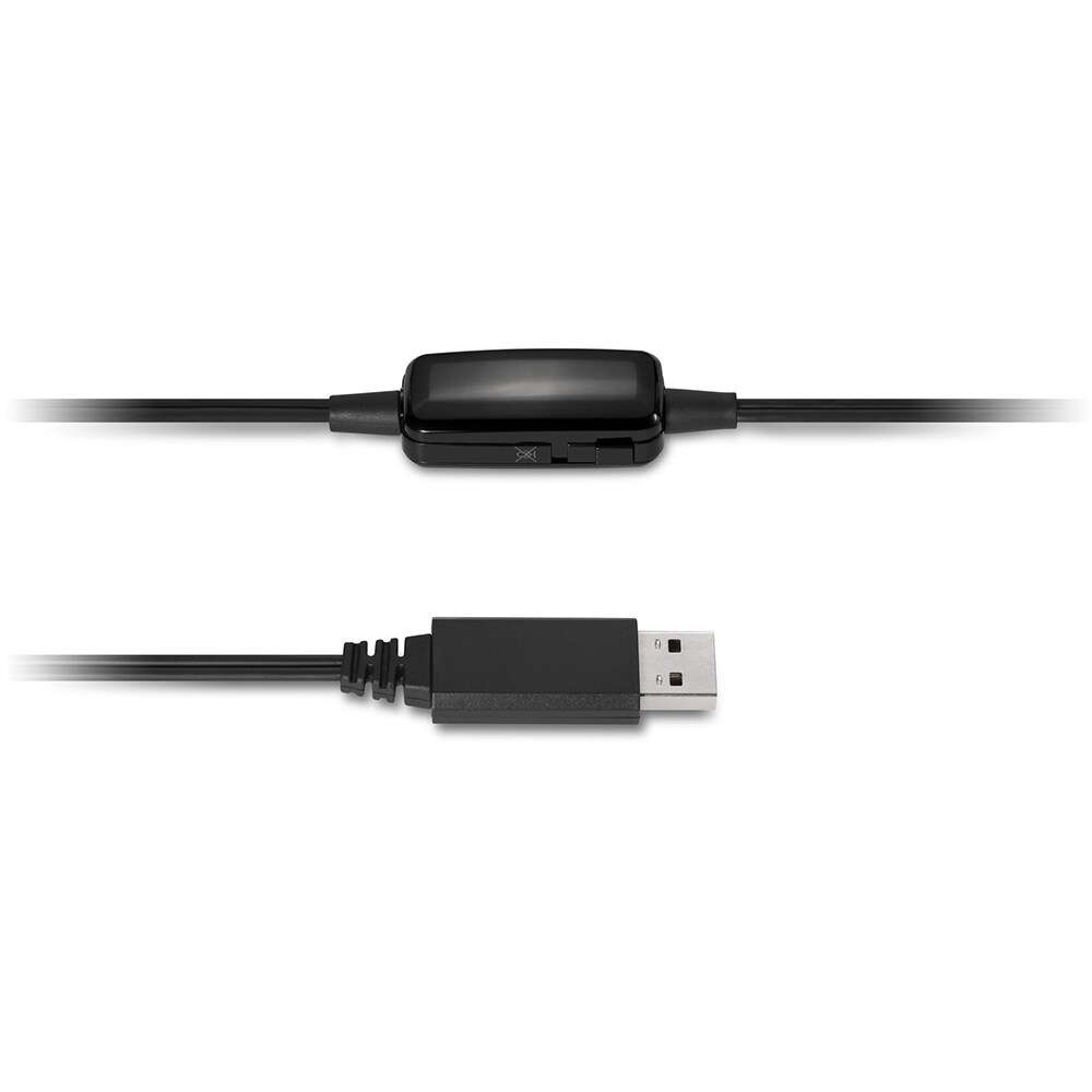 Casti PC KENSINGTON K60103WW, USB, negru