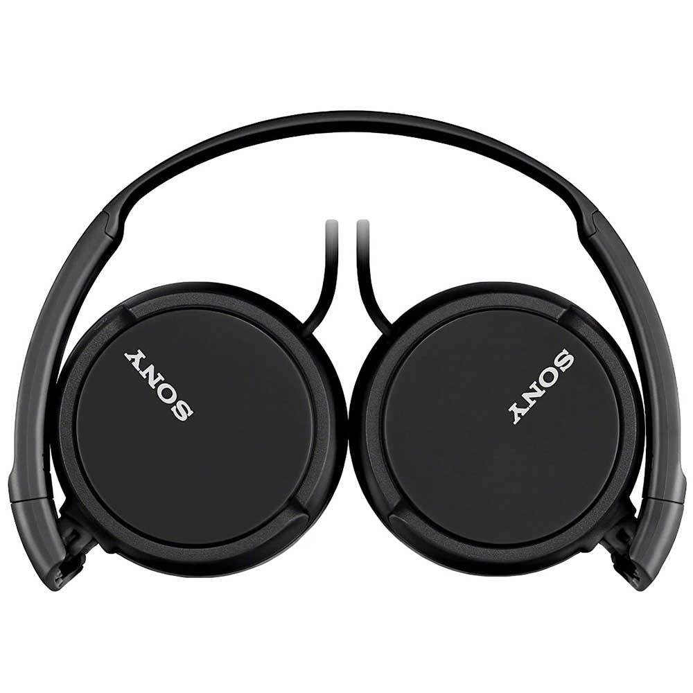 Casti SONY MDR-ZX110APB, Cu Fir, On-Ear, Microfon, negru