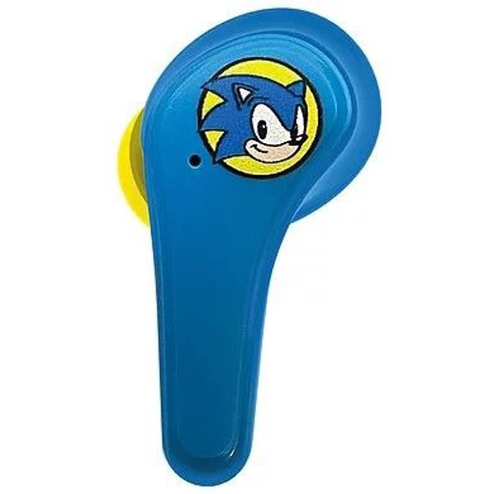 Casti pentru copii OTL Sega Sonic The Hedgehog, Bluetooth, In-ear, Microfon, albastru