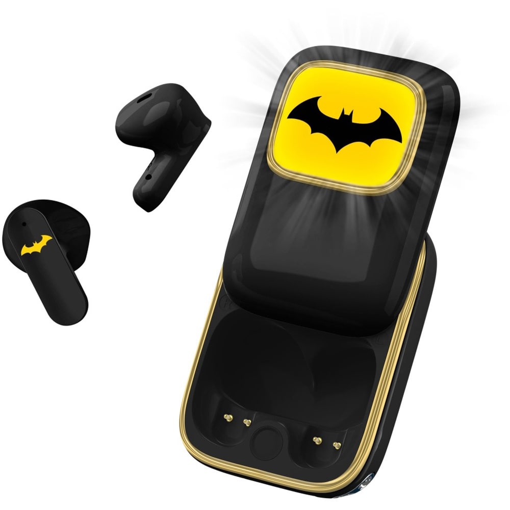 Casti pentru copii OTL Batman Darknight, Bluetooth, In-ear, Microfon, negru