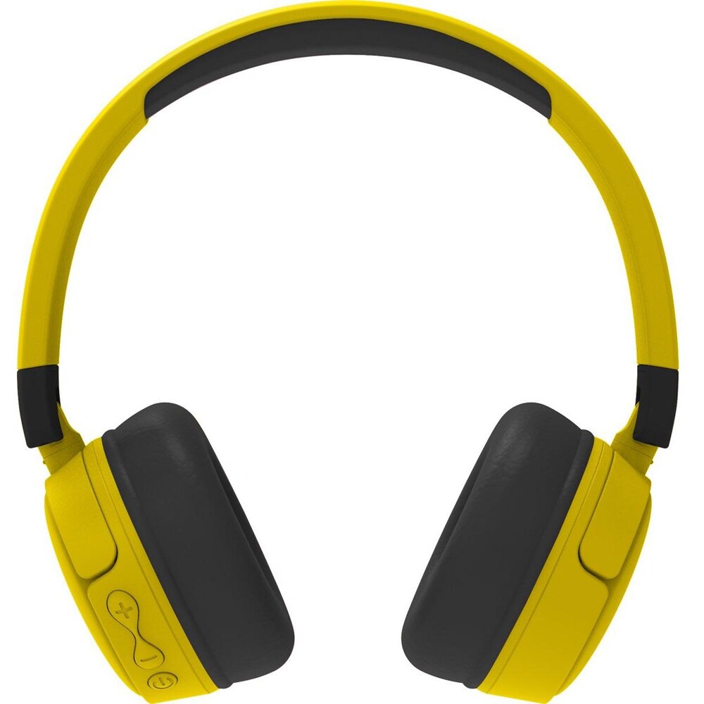 Casti pentru copii OTL Pokemon Pikachu, Bluetooth, On-ear, Microfon, galben