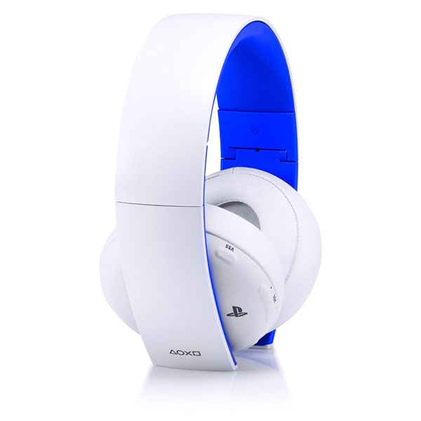 Casti Gaming Wireless SONY Gold PS4, 7.1 surround, USB, alb