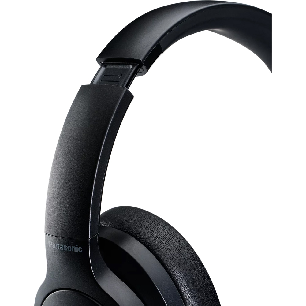 Casti PANASONIC RB-HX330BDEK, Bluetooth, Over-Ear, Microfon, Noise Cancelling, negru