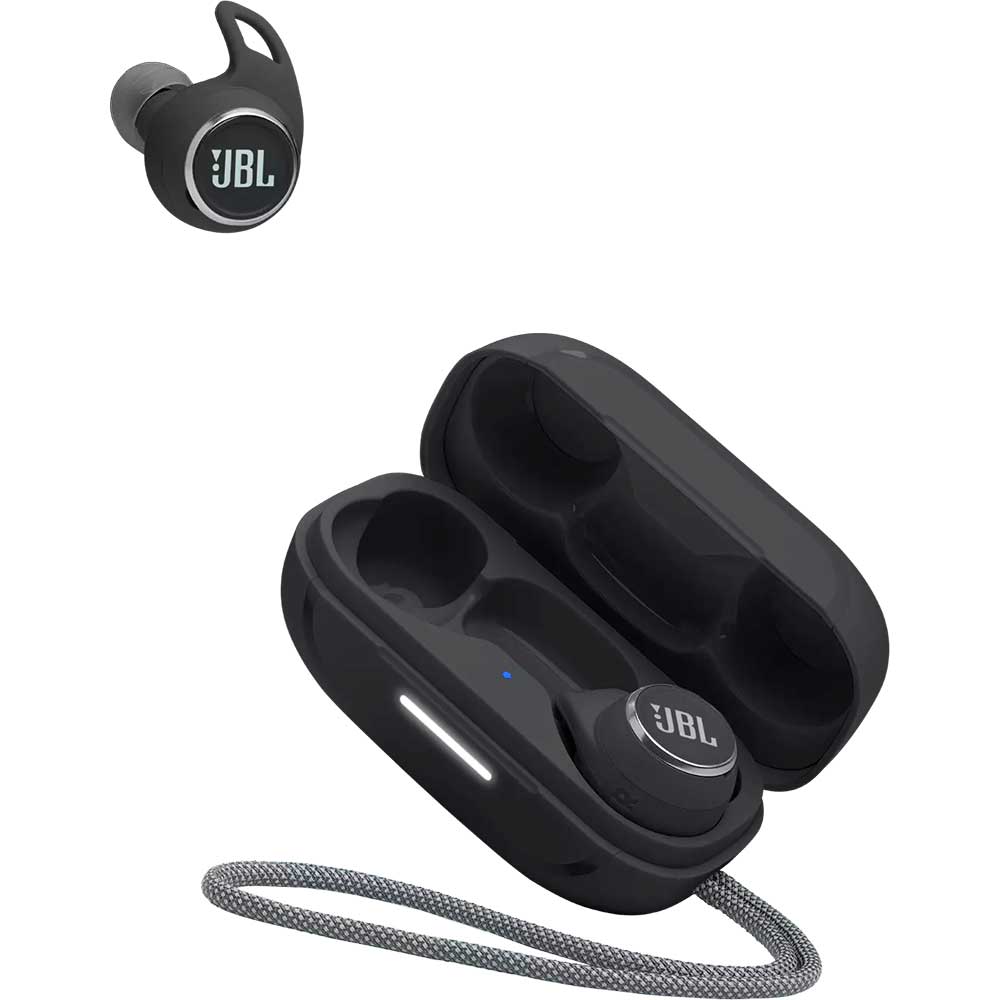 Casti JBL Reflect Aero TWS, True wireless, Bluetooth, In-ear, Microfon, negru
