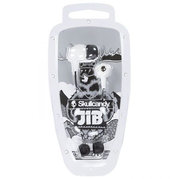 Casti SKULLCANDY Jib S2DUDZ-072, Cu Fir, In-Ear, alb
