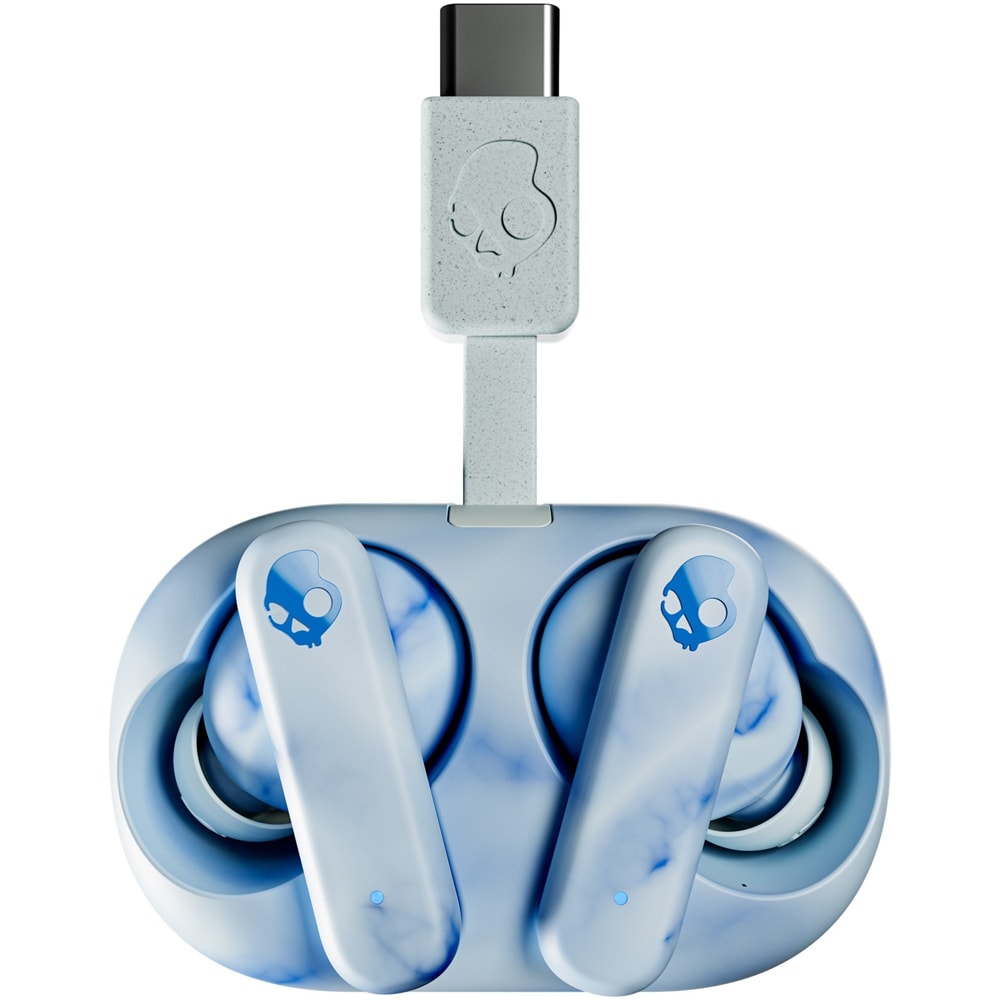 Casti SKULLCANDY EcoBuds S2EOW-Q764, True Wireless Bluetooth, In-Ear, Microfon, Glacier