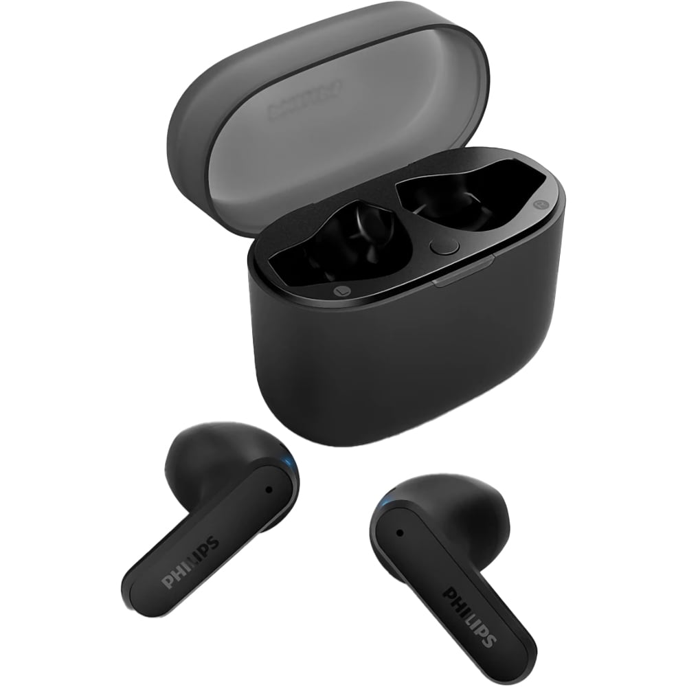 Casti PHILIPS TAT2139BK/00, True Wireless, Bluetooth, In-ear, Microfon, negru