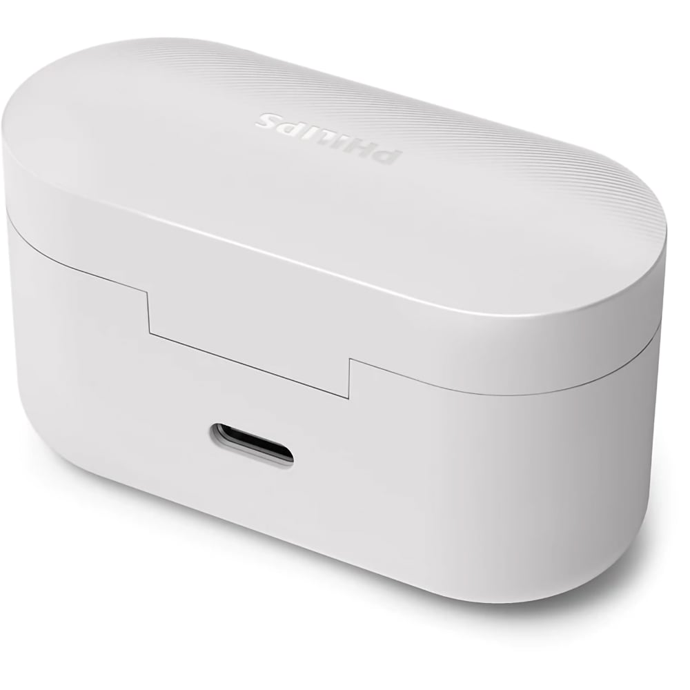 Casti PHILIPS TAT3509WT/00, True Wireless, Bluetooth, In-ear, Microfon, Noise Cancelling, alb