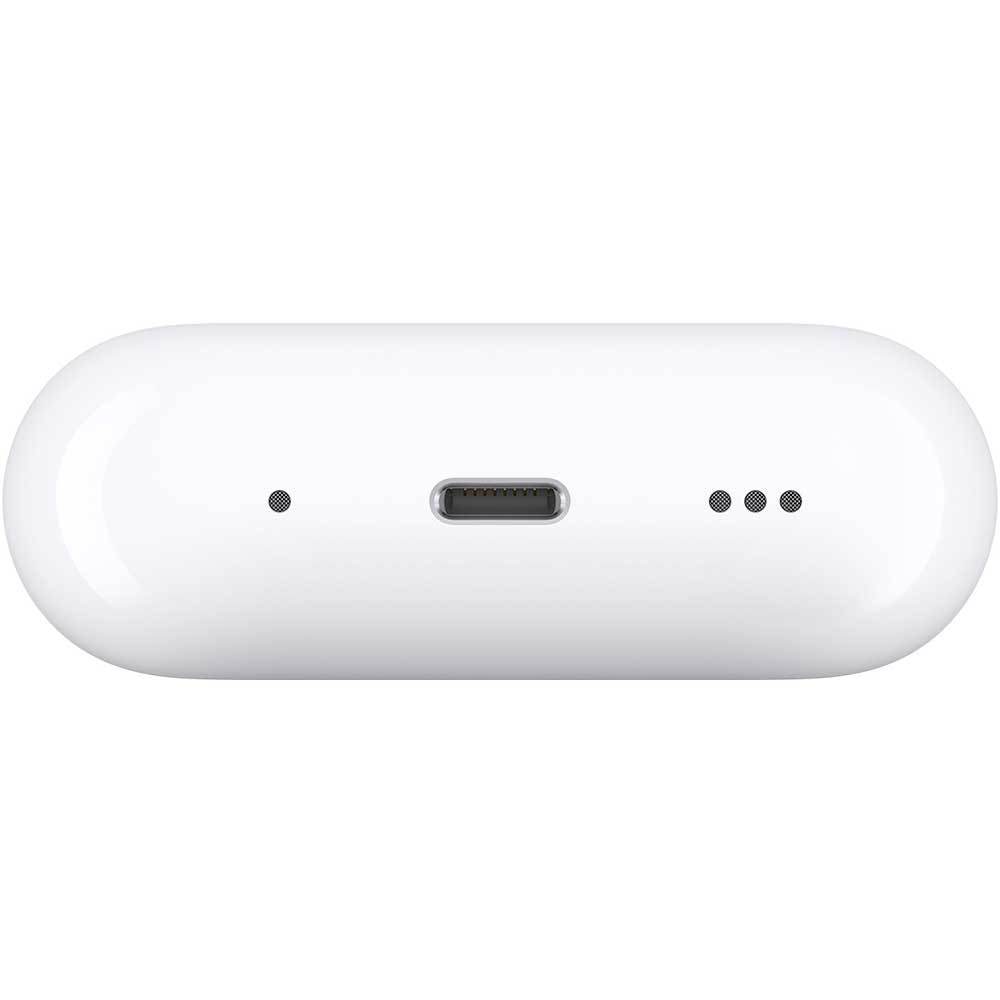 Casti APPLE AirPods Pro 2, True Wireless, Bluetooth, In-Ear, Microfon, Noise Cancelling, Carcasa MagSafe, Alb