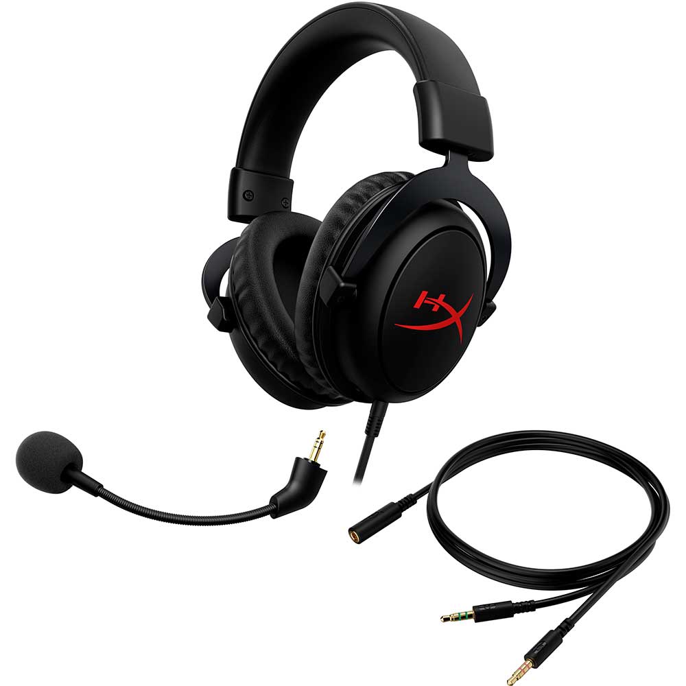 Casti Gaming HyperX Cloud Core, 3.5mm, multiplatforma, negru