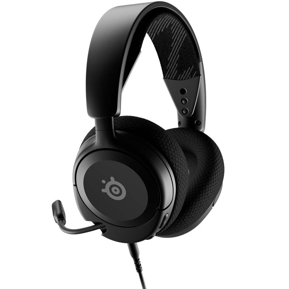 Casti Gaming STEELSERIES Arctis Nova 1, surround, multiplatforma, 3.5mm, negru