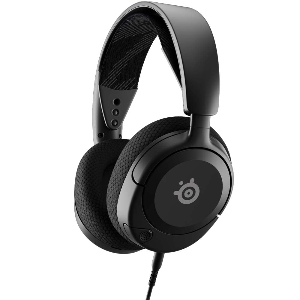 Casti Gaming STEELSERIES Arctis Nova 1, surround, multiplatforma, 3.5mm, negru
