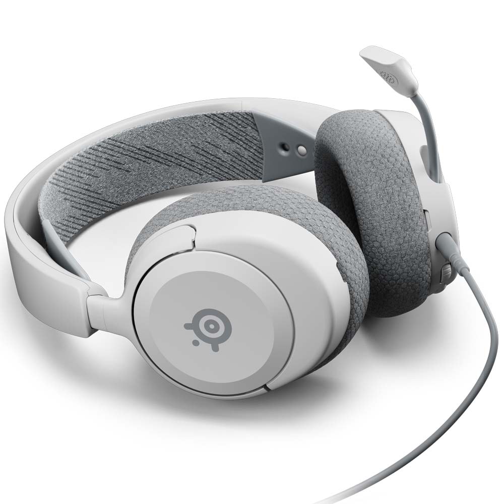 Casti Gaming STEELSERIES Arctis Nova 1, surround, multiplatforma, 3.5mm, alb