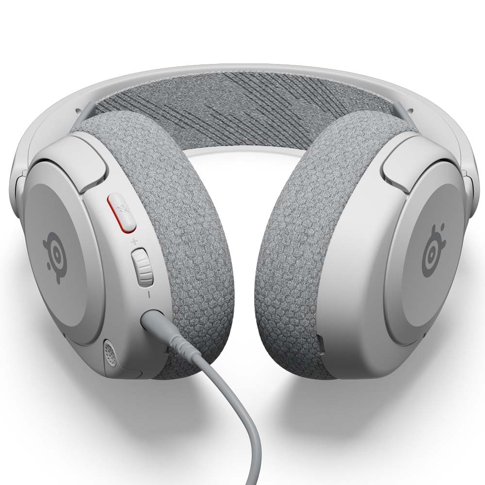 Casti Gaming STEELSERIES Arctis Nova 1, surround, multiplatforma, 3.5mm, alb
