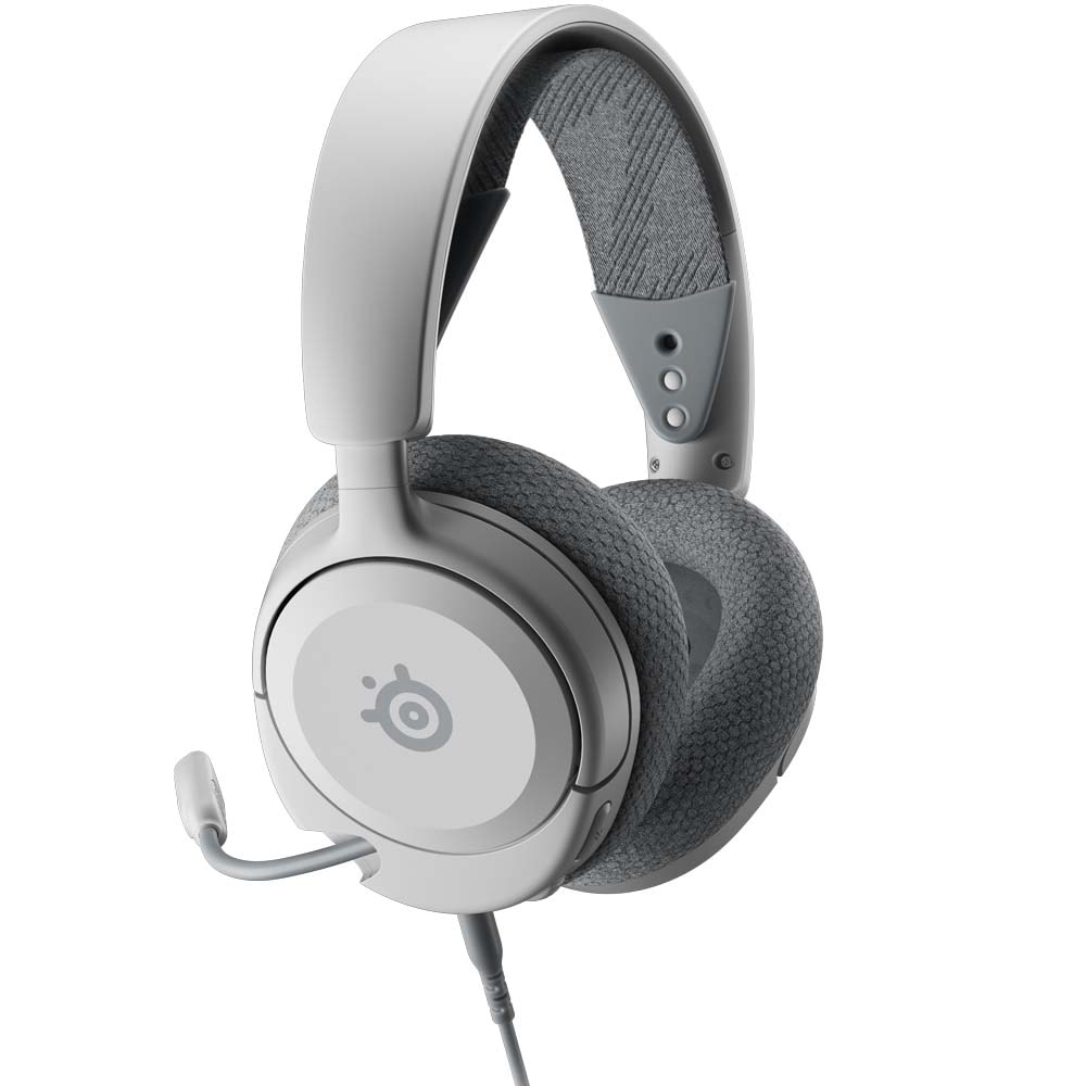 Casti Gaming STEELSERIES Arctis Nova 1, surround, multiplatforma, 3.5mm, alb