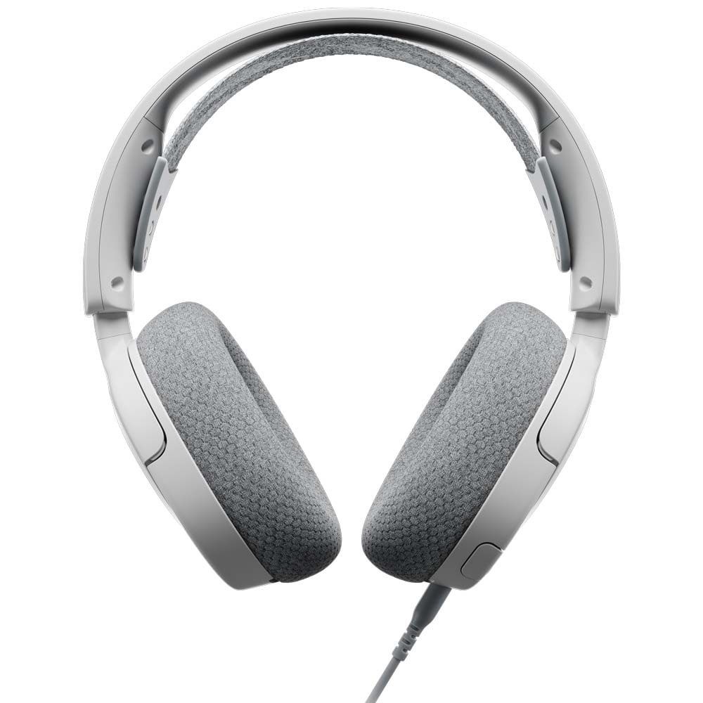 Casti Gaming STEELSERIES Arctis Nova 1, surround, multiplatforma, 3.5mm, alb