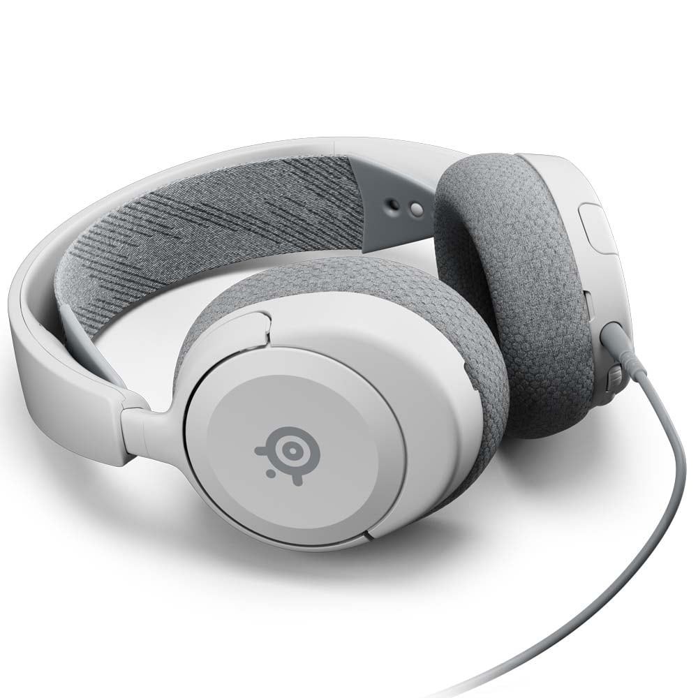 Casti Gaming STEELSERIES Arctis Nova 1, surround, multiplatforma, 3.5mm, alb