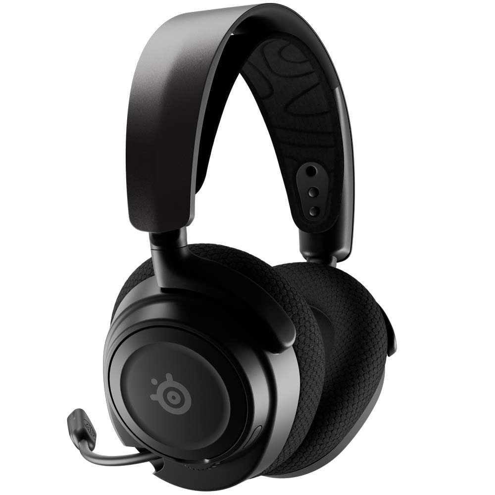 Casti Gaming Wireless STEELSERIES Arctis Nova 7, surround, multiplatforma, negru