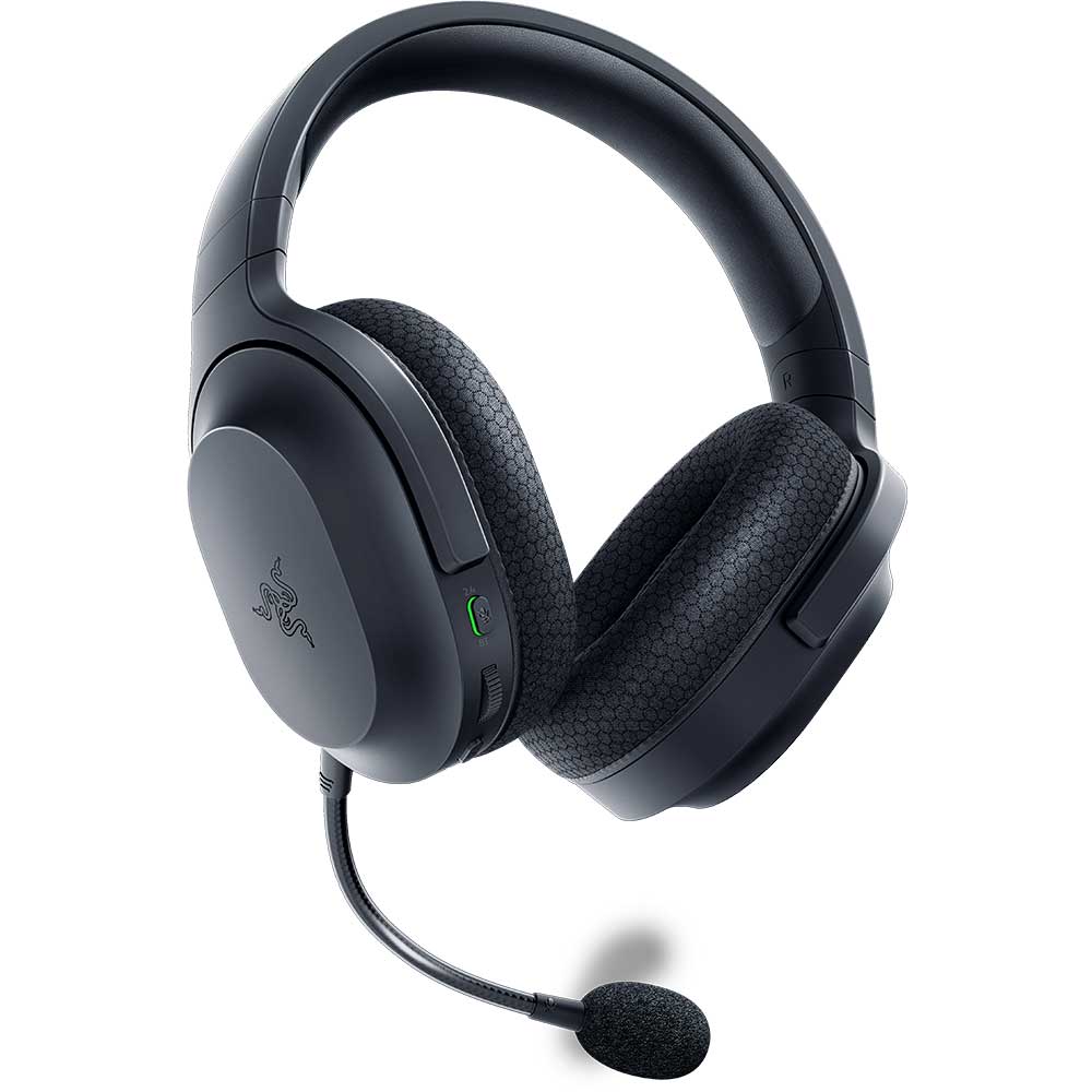 Casti Gaming Wireless RAZER Barracuda X 2022, 7.1, 3.5mm, USB, multiplatforma, Black