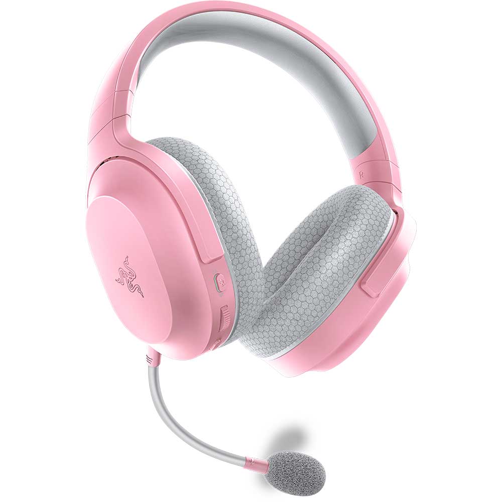 Casti Gaming Wireless RAZER Barracuda X 2022, 7.1, 3.5mm, USB, multiplatforma, Quartz