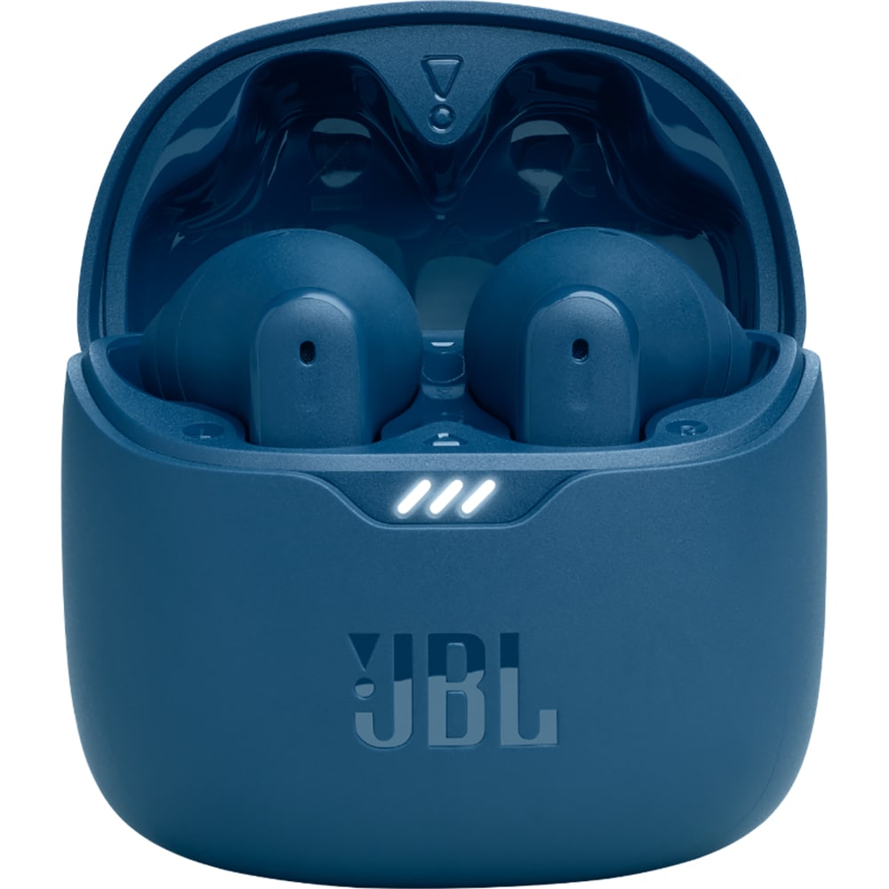 Casti JBL Tune Flex, True wireless, Bluetooth, In-ear, Microfon, Active Noise Cancelling, albastru