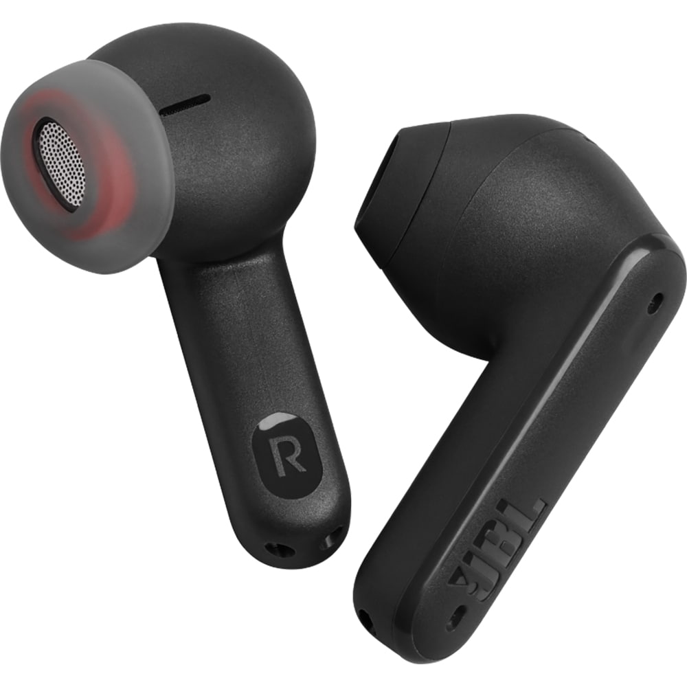 Casti JBL Tune Flex, True wireless, Bluetooth, In-ear, Microfon, Active Noise Cancelling, negru