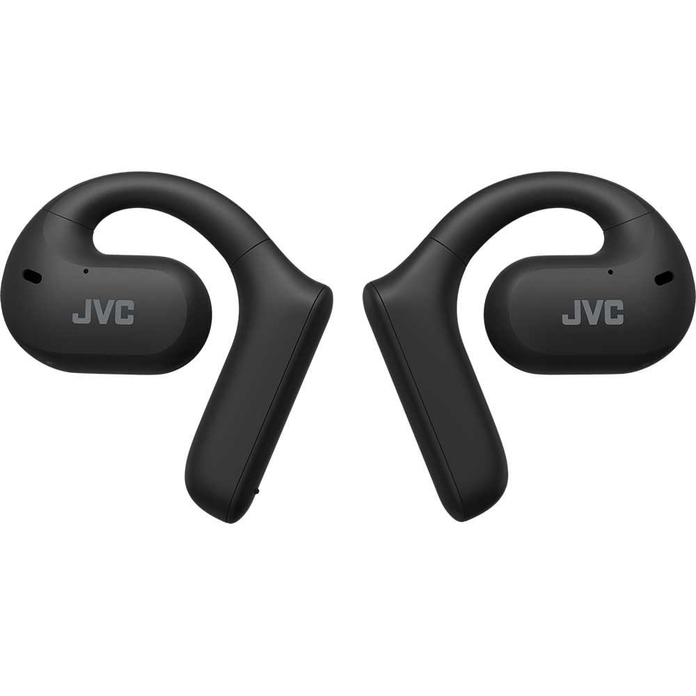 Casti JVC Nearphones HA-NP35T-B-U, True Wireless, Bluetooth, Open-ear, Microfon, negru