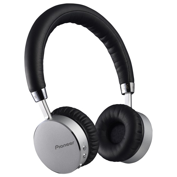 Casti PIONEER SE-MJ561BT-S, Bluetooth, NFC, On-Ear, Microfon, negru