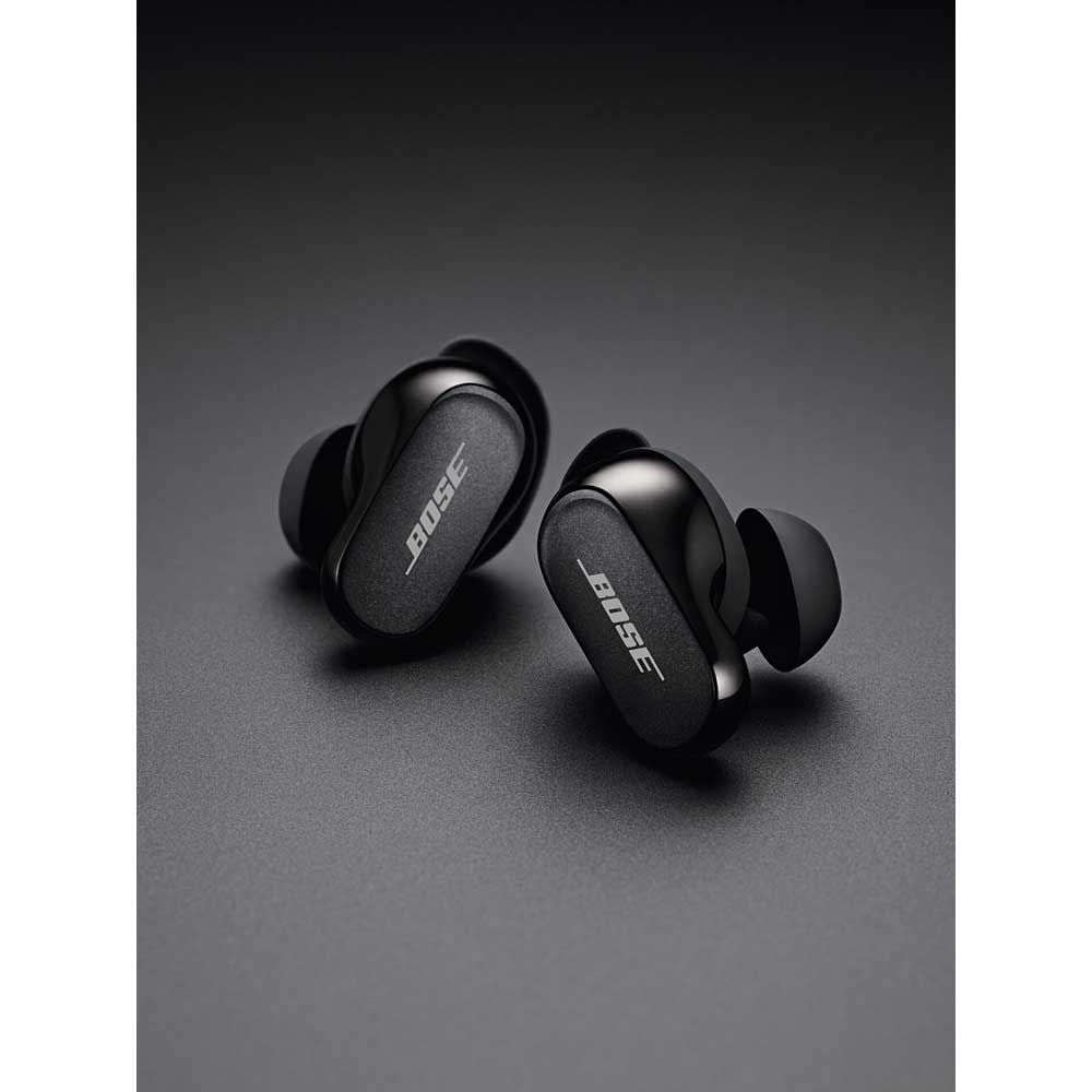 Casti BOSE QuietComfort Earbuds II, True Wireless, Bluetooth, In-Ear, Microfon, Carcasa Incarcare Wireless, Noise Cancelling, Triple Black