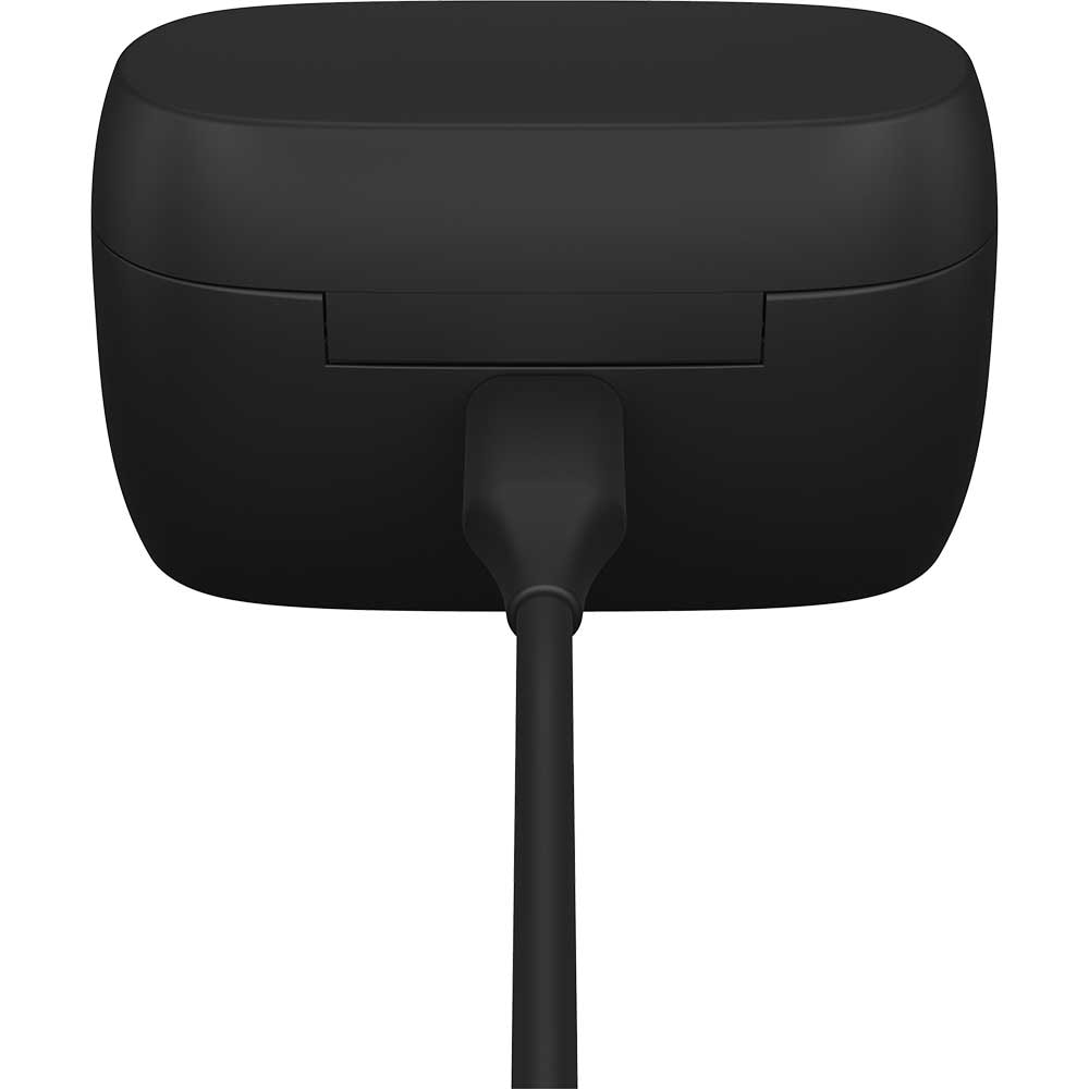 Casti JABRA Elite 5, True Wireless, Bluetooth, In-Ear, Microfon, Noise Cancelling, Carcasa incarcare wireless, Titanium Black