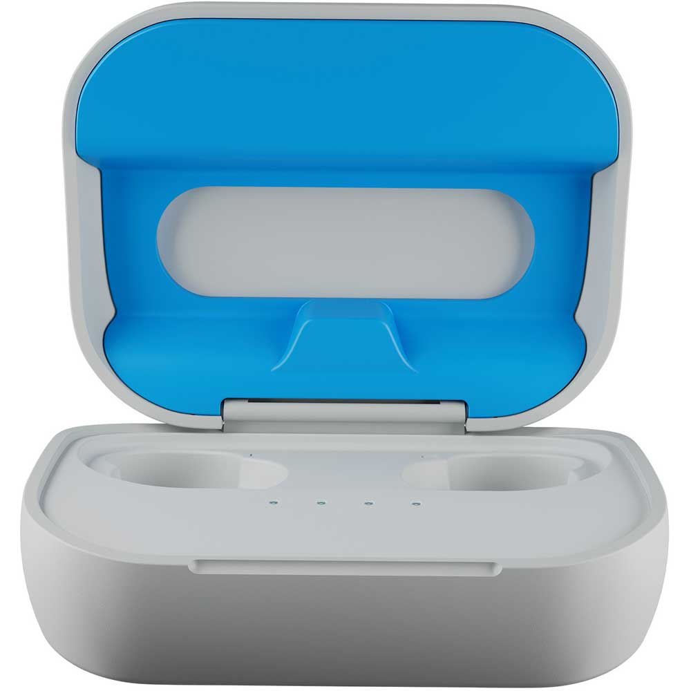 Casti SKULLCANDY Grind S2GTW-P751, True Wireless Bluetooth, In-Ear, Microfon, Light Grey/Blue