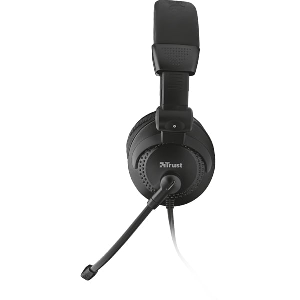 Casti PC TRUST Como 21658, 3.5mm, negru