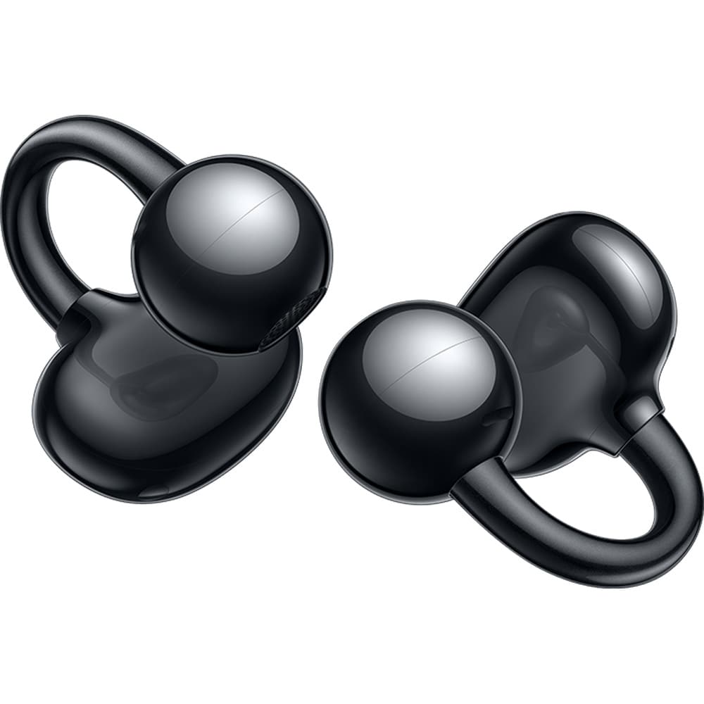 Casti HUAWEI FreeClip, True wireless, Bluetooth, Open-ear, Microfon, Carcasa incarcare wireless, Starry Black