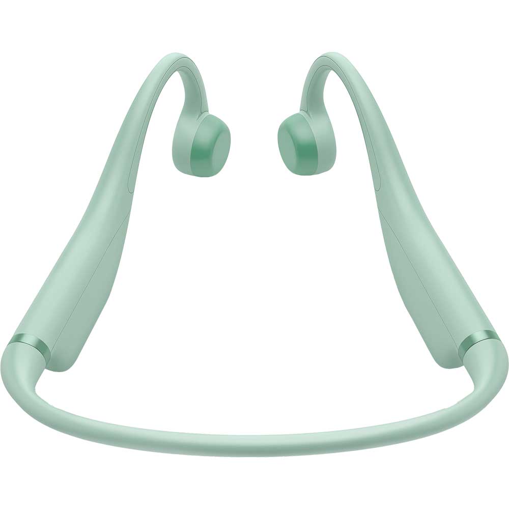Casti conductie osoasa pentru copii PHILIPS TAK4607GR/00, Bluetooth, In-Ear, Microfon, verde deschis