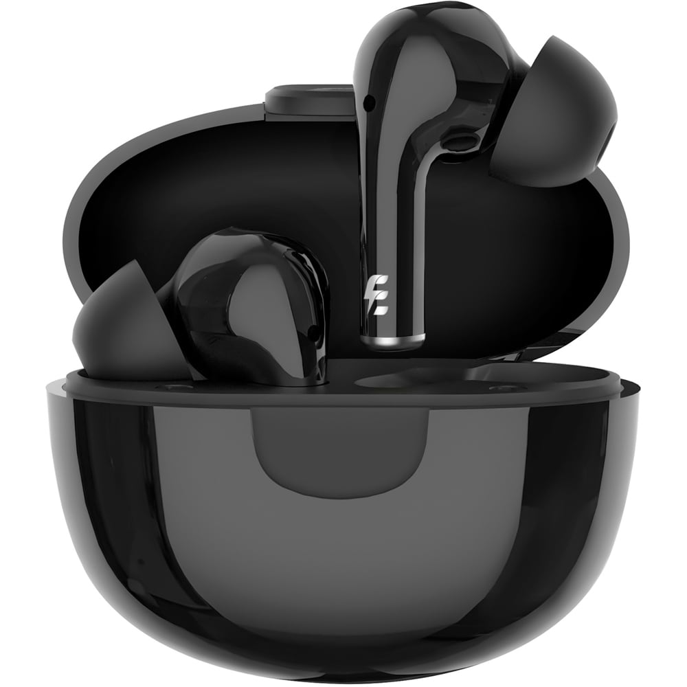 Casti E-BODA Crystal Clear Sound, True Wireless Bluetooth, In-ear, Microfon, negru