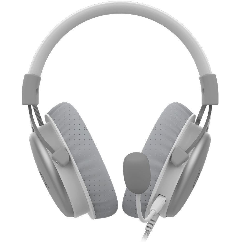 Casti Gaming AQIRYS Sirius, 7.1 surround, USB, 3.5mm, multiplatforma, alb