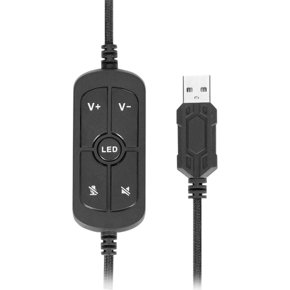 Casti Gaming MARVO HG9076 Tactic X, 7.1 surround, USB, negru